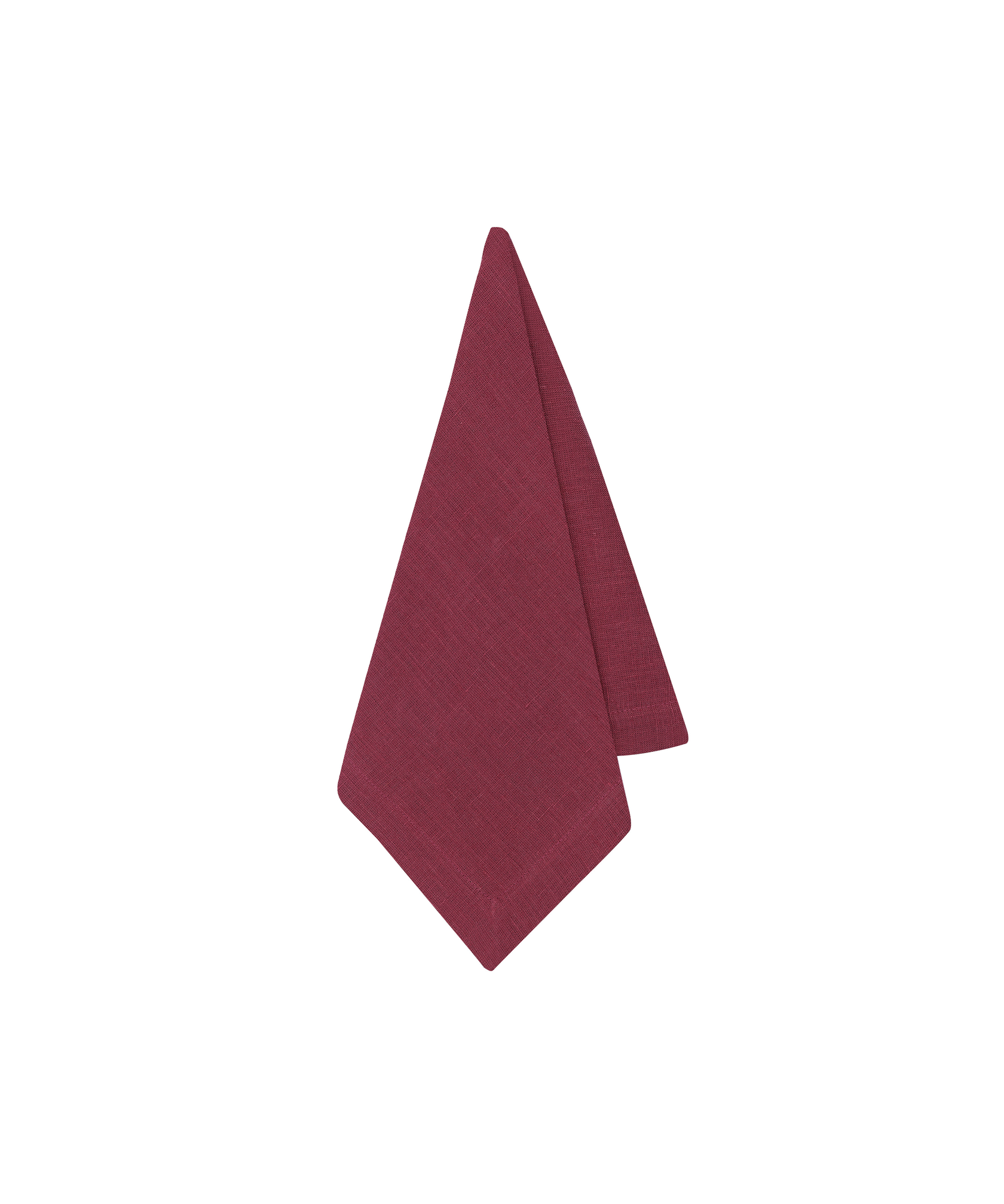 Classic Linen Napkin, Deep Marsala
