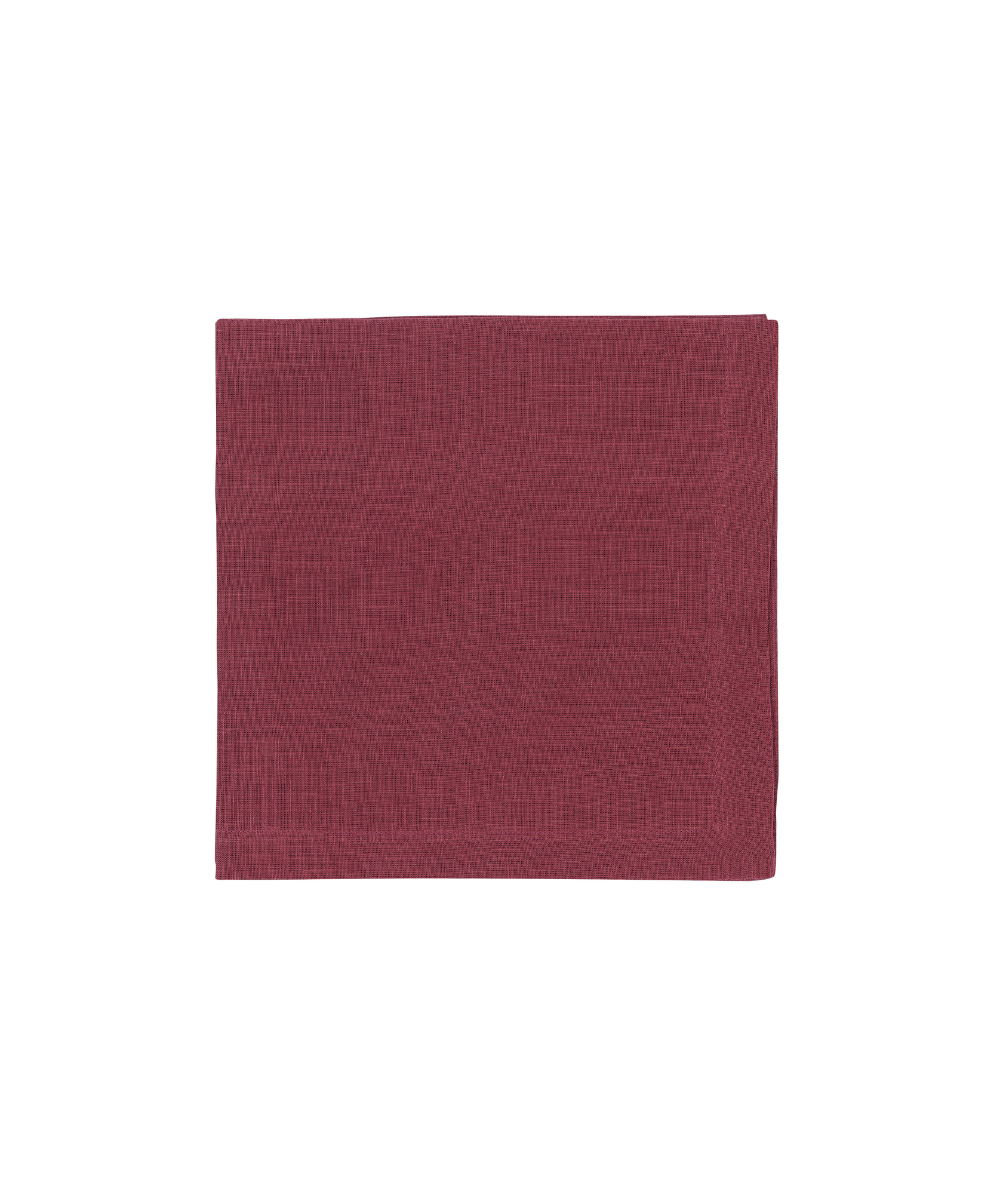 Classic Linen Table Linens, Deep Marsala