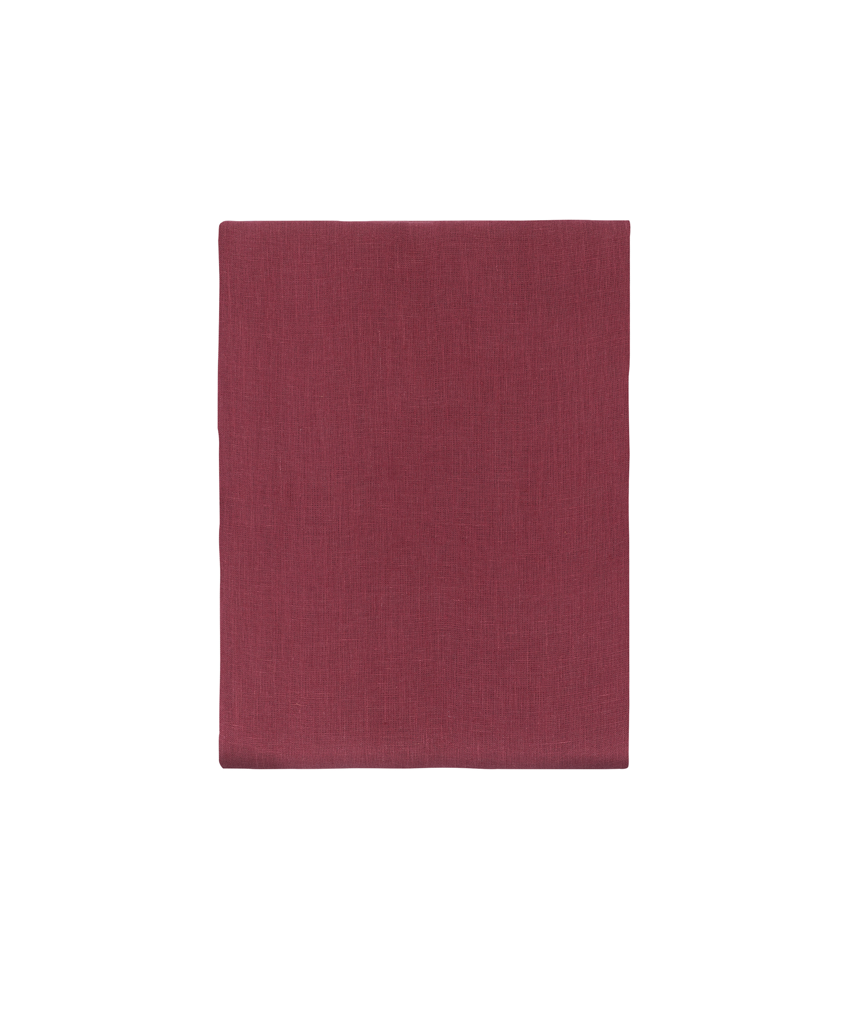Classic Linen Tablecloth, Deep Marsala