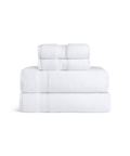 Classic Maria Bath Towel Bundle, White, Cut Out
