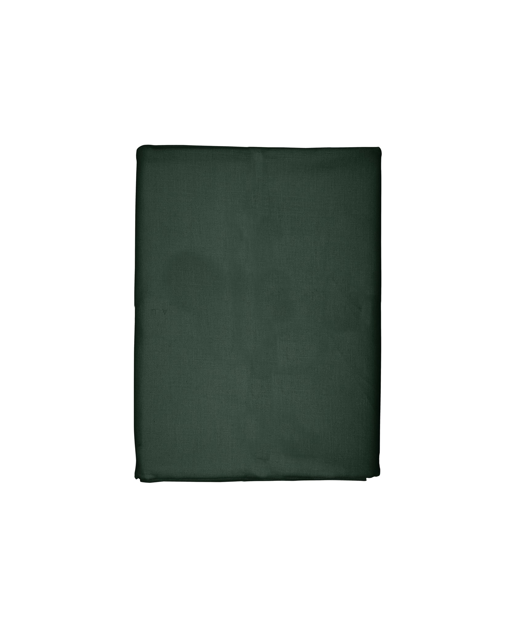 Classic Linen Table Linens, Forest Green