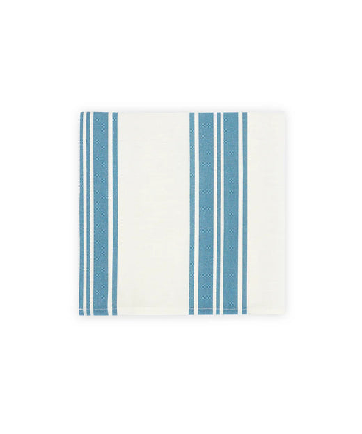 Colette Striped Table Linens, Harbour Blue