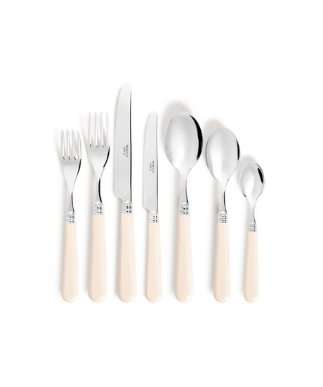 Rebecca Udall, Classic Stainless Steal Cutlery Set, Ivory