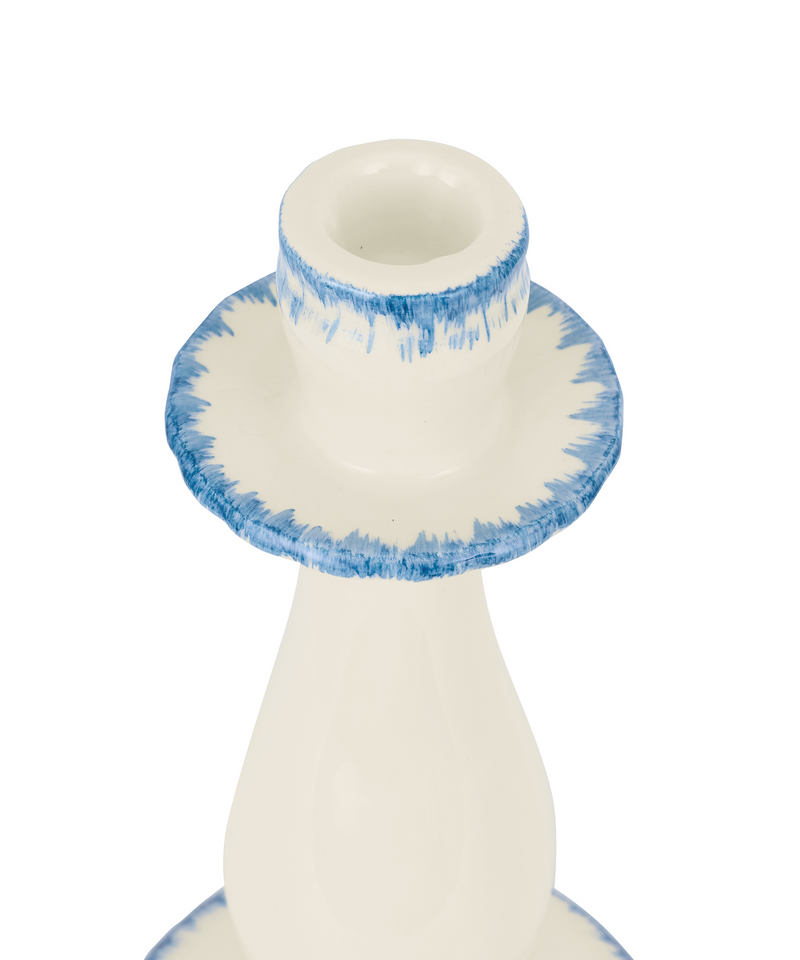 Rebecca Udall Daisy Candlestick, Denim, Cut Out Detail