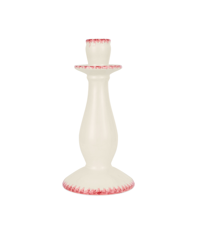 Daisy Candlestick, Raspberry