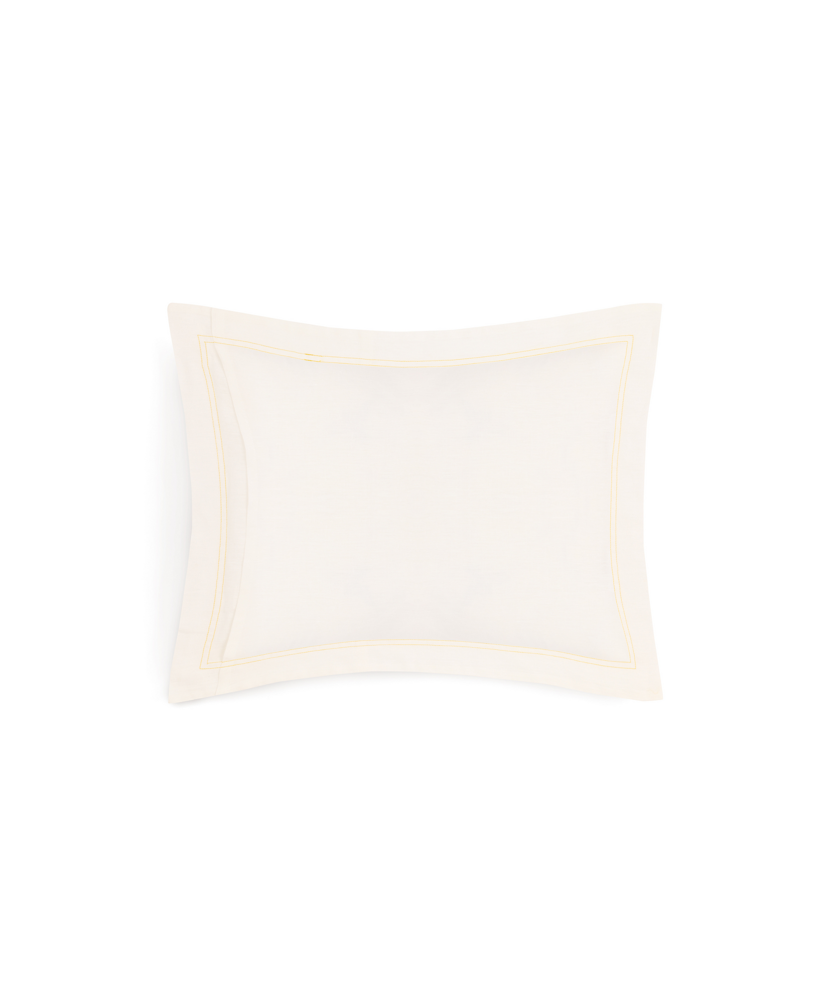 Rebecca Udall, Darcy European Linen Boudoir Pillowcase, Straw Stitch Detail Trim