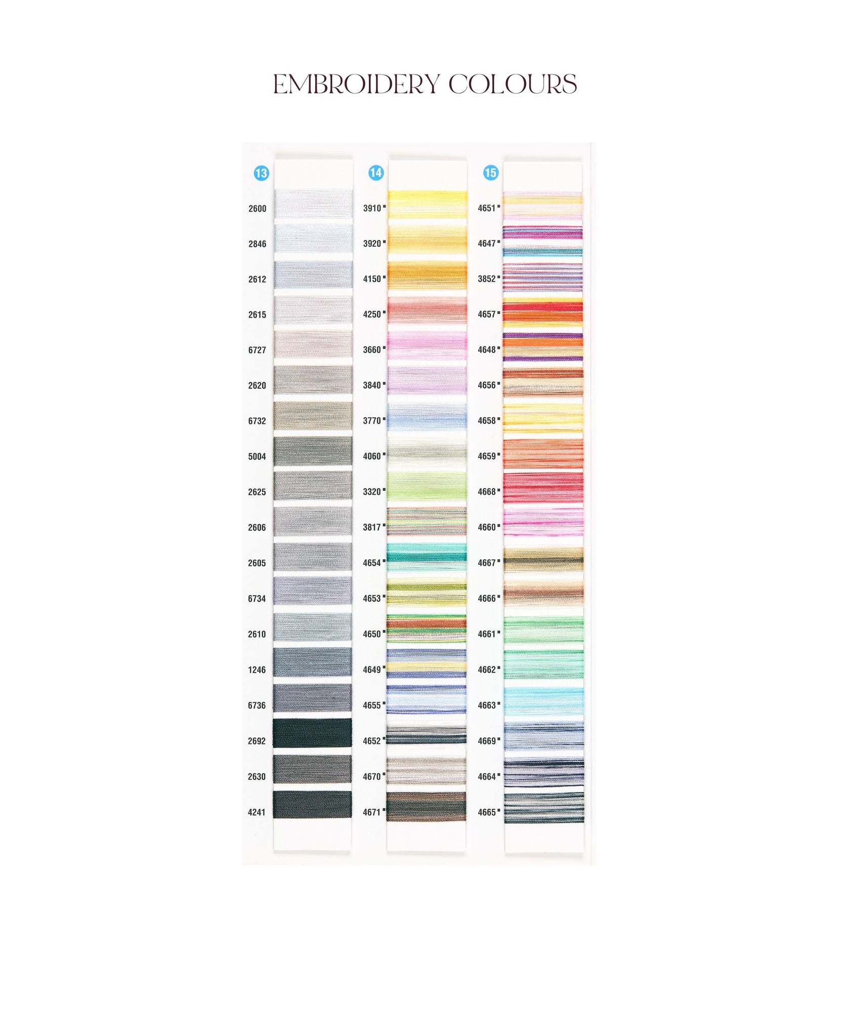 Rebecca Udall Bespoke Lucia One Cord Bed Linen Embroidery Swatches 3