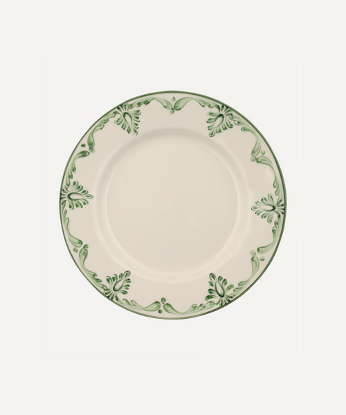 Eleanor Dinner Plate, Forest Green
