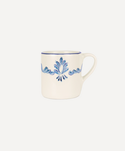 Rebecca Udall Eleanor Mug, Blue, Ivory Background