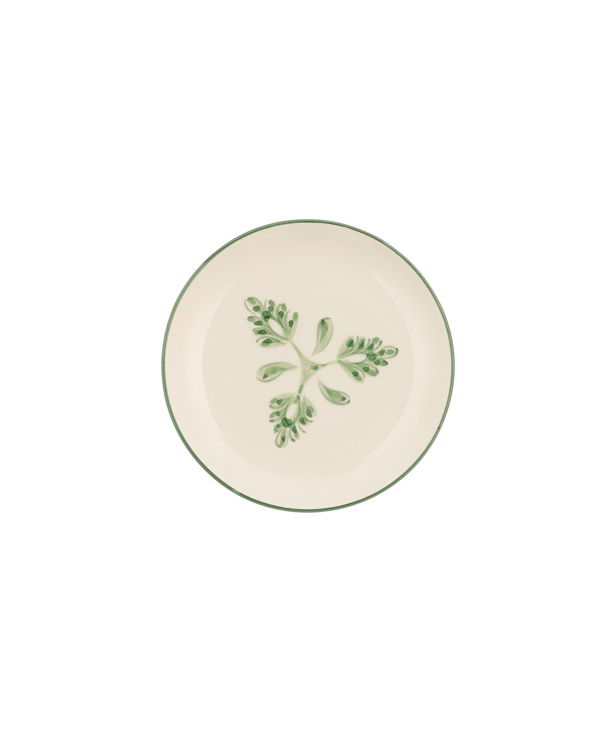 Eleanor Side Plate Forest Green