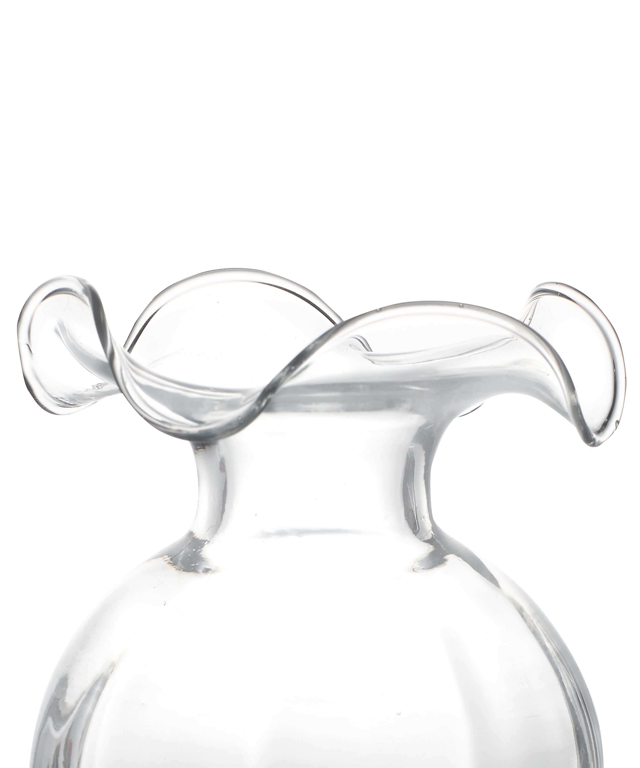  Rebecca Udall, Handblown Elizabeth Handblown Vase with Wavy Rim