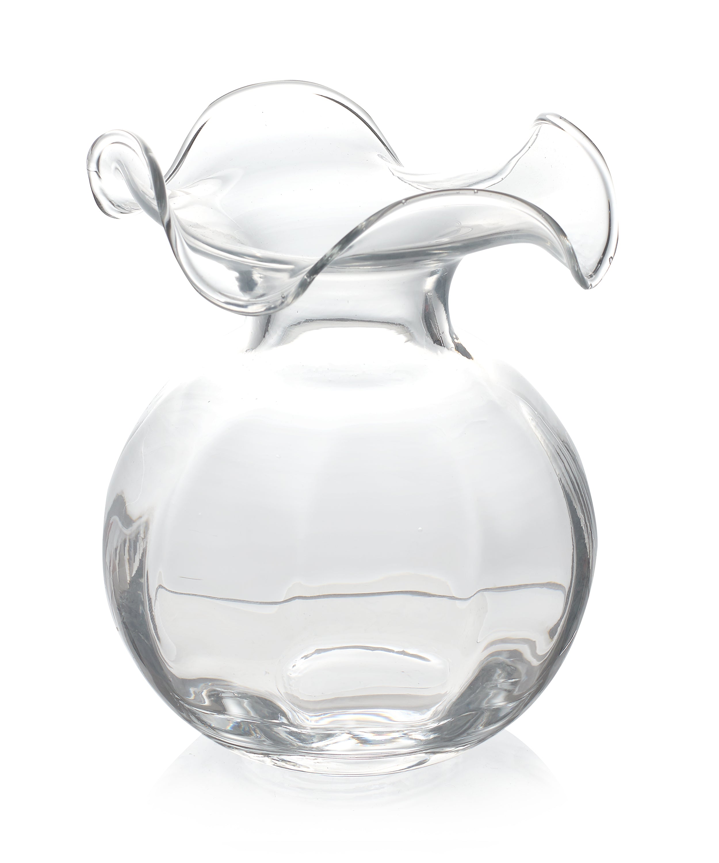 Rebecca Udall, Handblown Elizabeth Handblown Vase with Wavy Rim, Close Up