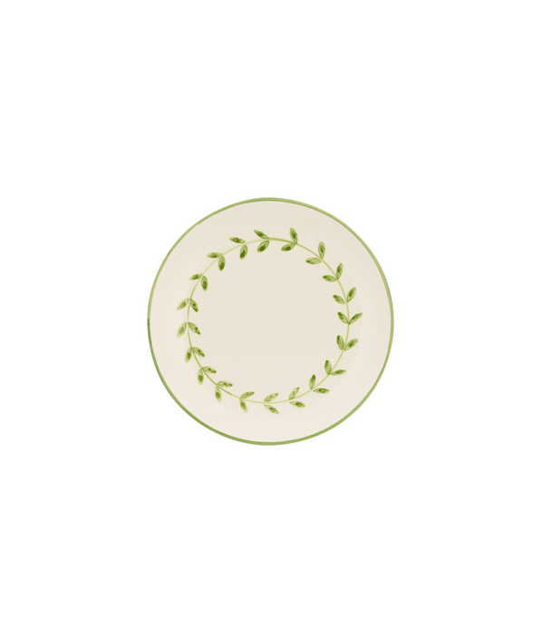 Elouise Side Plate, Green