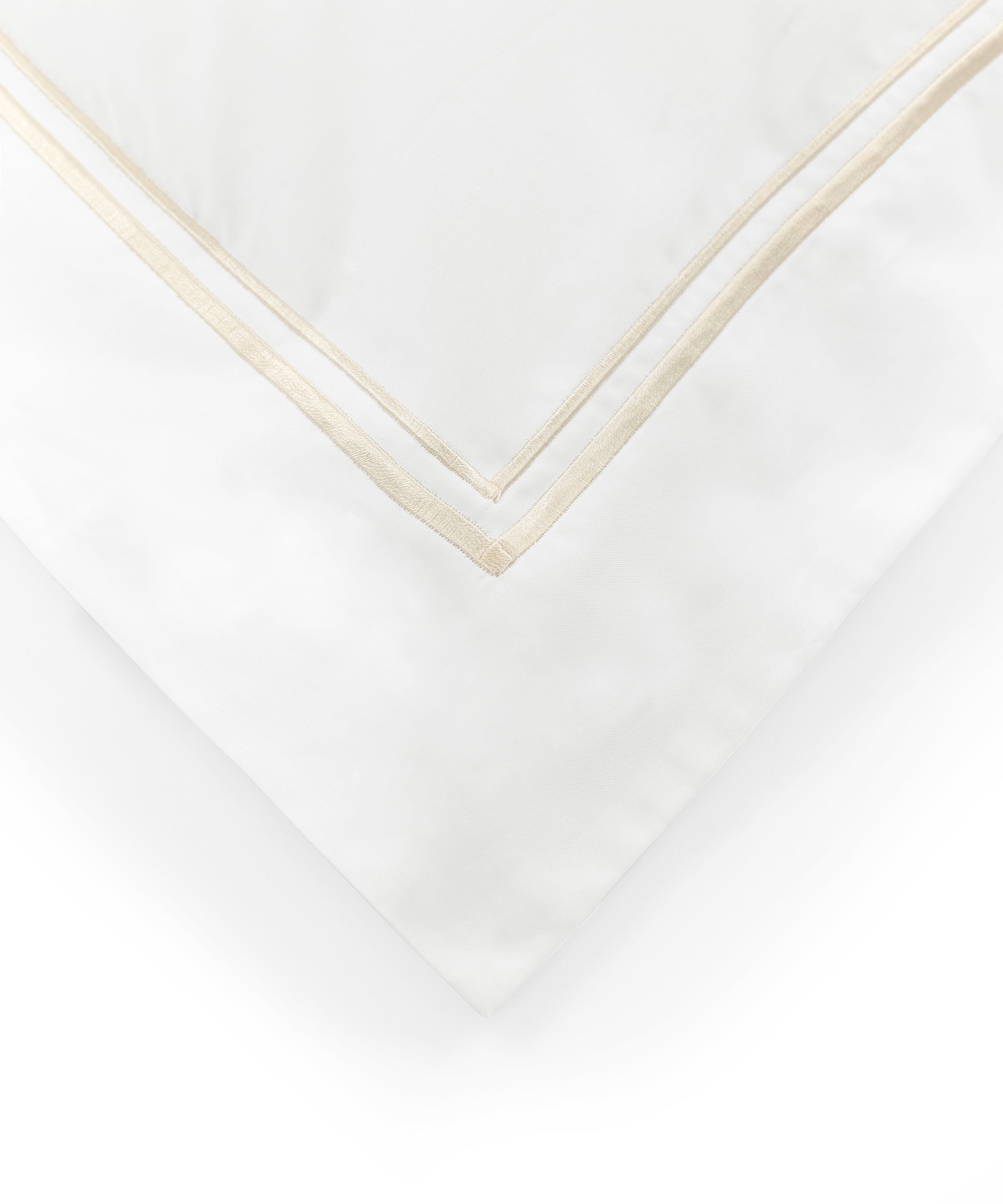Evora Double Row Corded Bed Linen, Buttermilk, Cut Out
