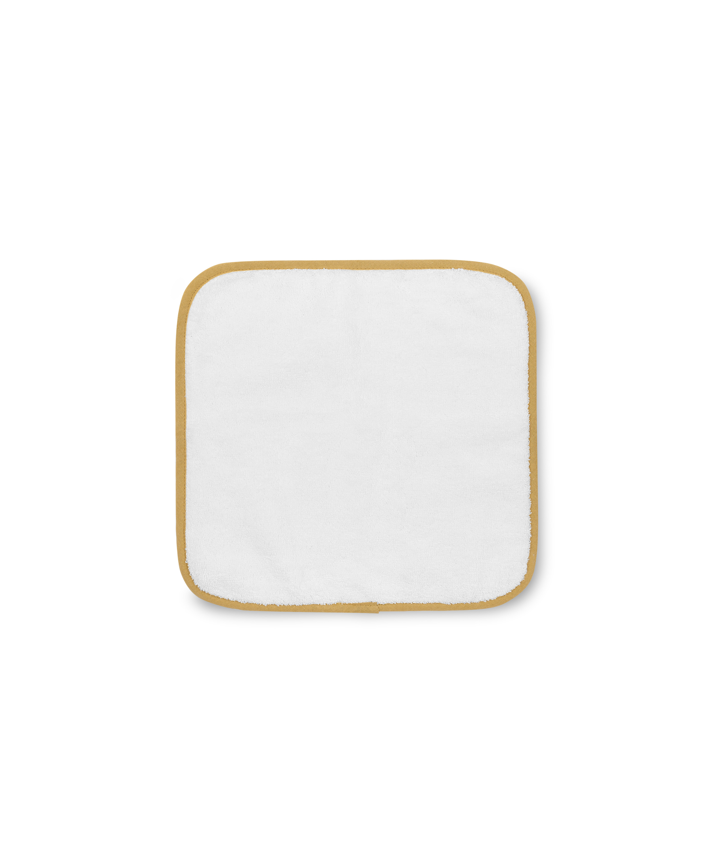Set of 4 Georgina Face Towels, Mustard