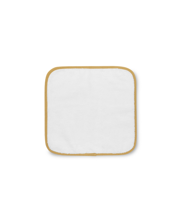 Set of 4 Georgina Face Towels, Mustard