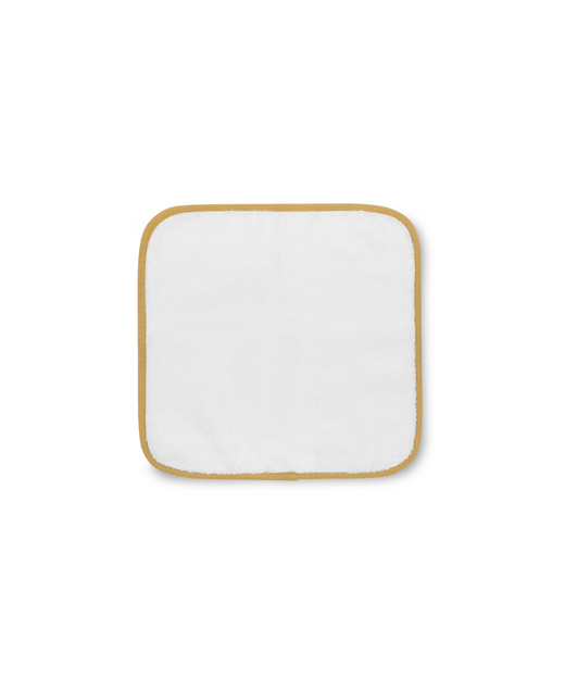 Set of 4 Amelia Face Towels, Mustard