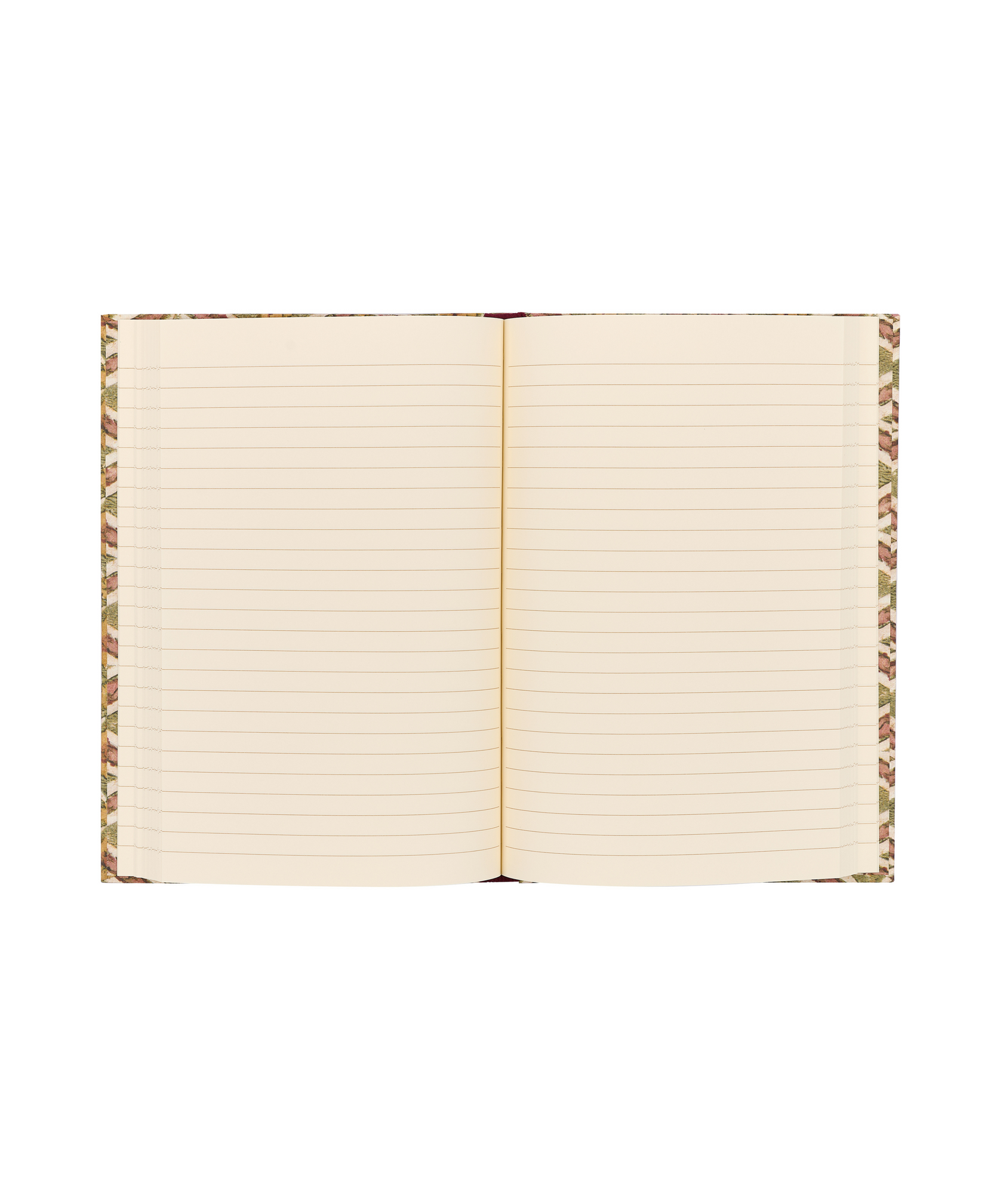 Floral Tile Notebook, Lined Paper