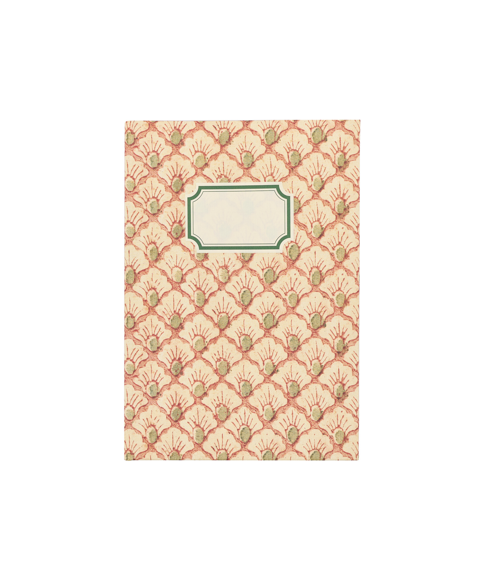 Floral Fan Notebook, Cut Out