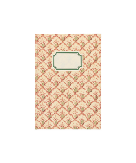 Floral Fan Notebook, Cut Out