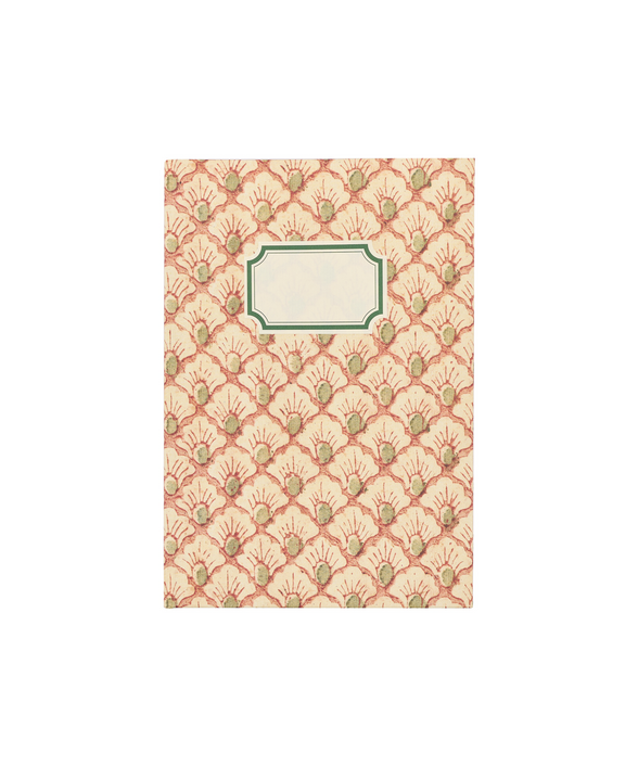 Floral Fan Notebook, Cut Out