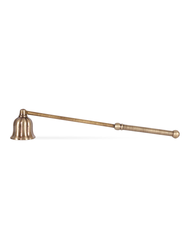 Rebecca Udall Fluted Candle Snuffer, Brass, Cut Out