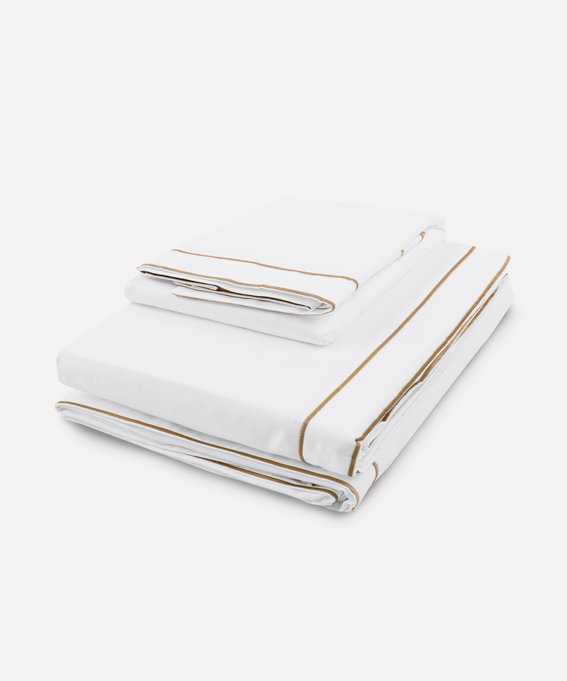 Frame Bed Linen, Bronzed Umber