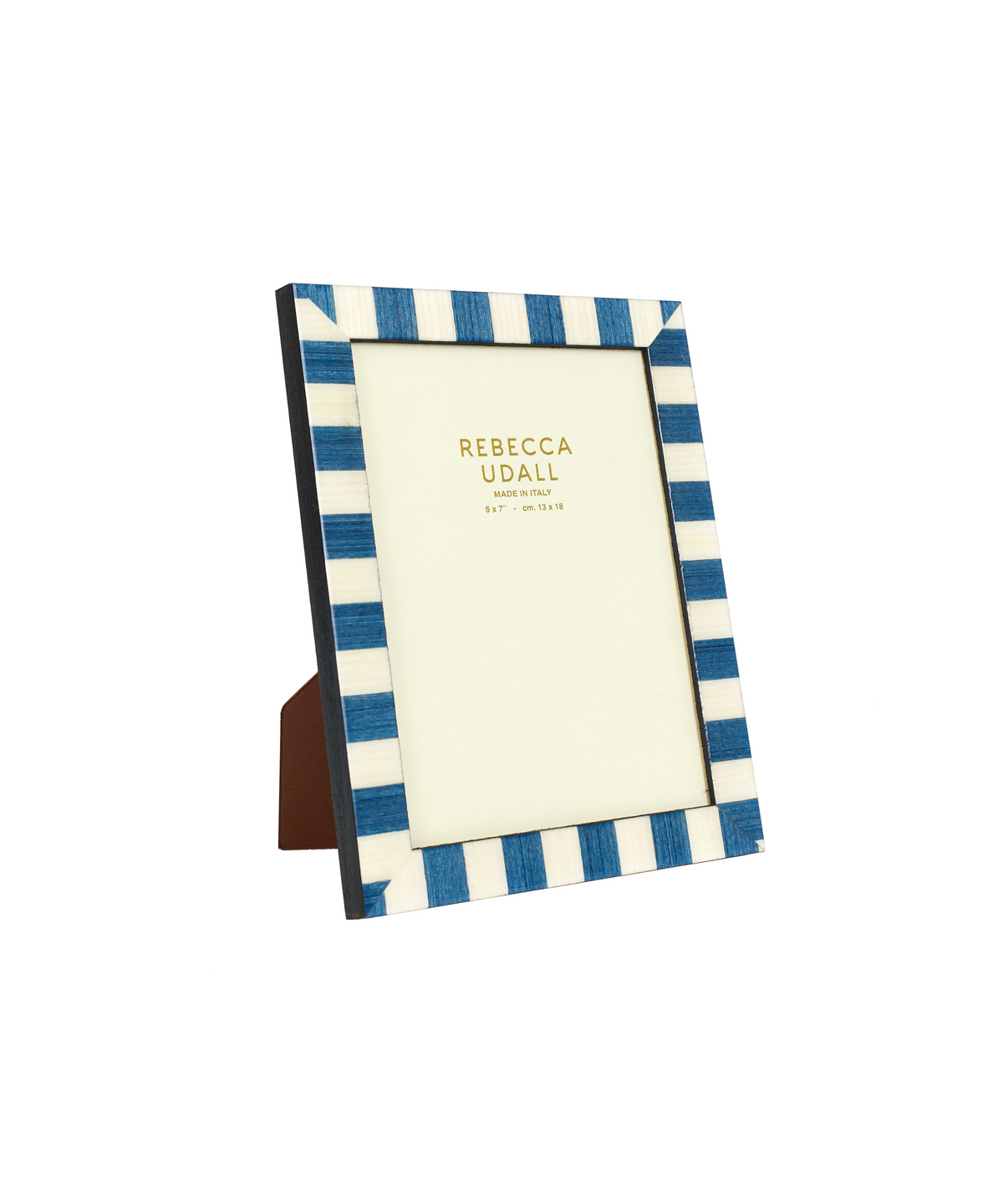 Delilah Striped Photo Frame, Navy