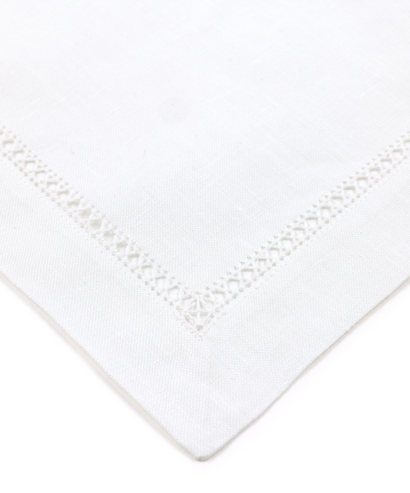 Rebecca Udall Georgiana Ladderstitch Linen Placemat, Detail