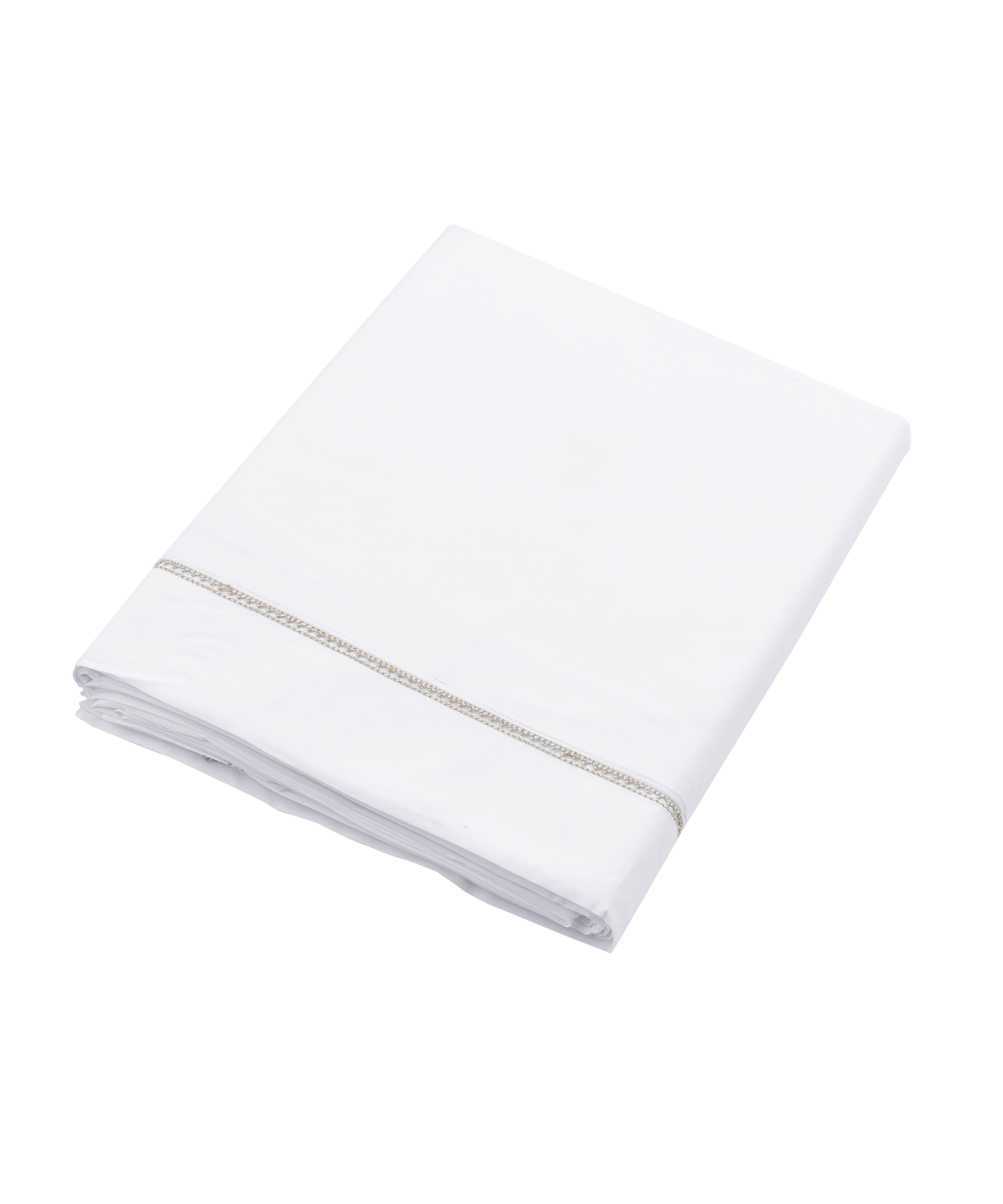 Georgiana Ladderstitch Duvet Cover, Nougat