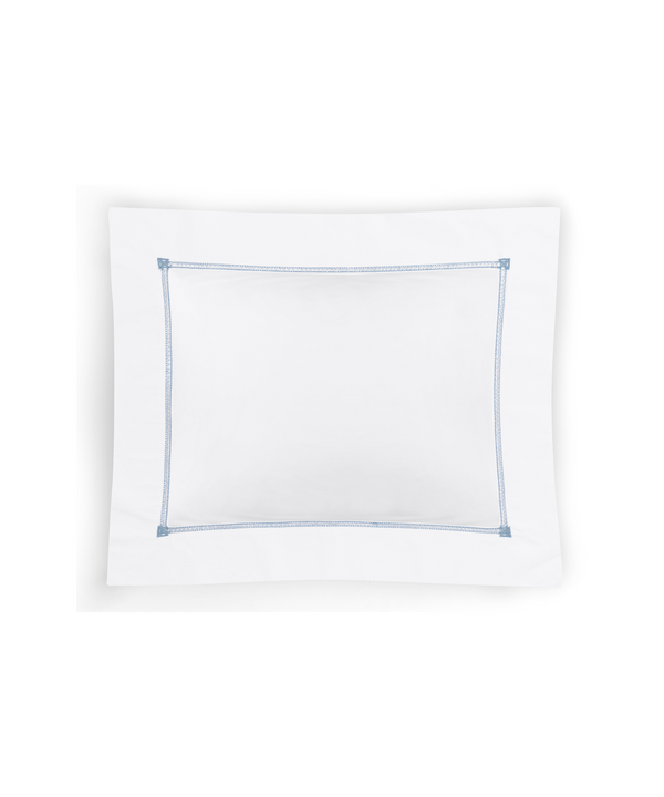 Rebecca Udall Georgiana Ladderstitch Boudoir Pillowcase, Chartreuse, Cut Out