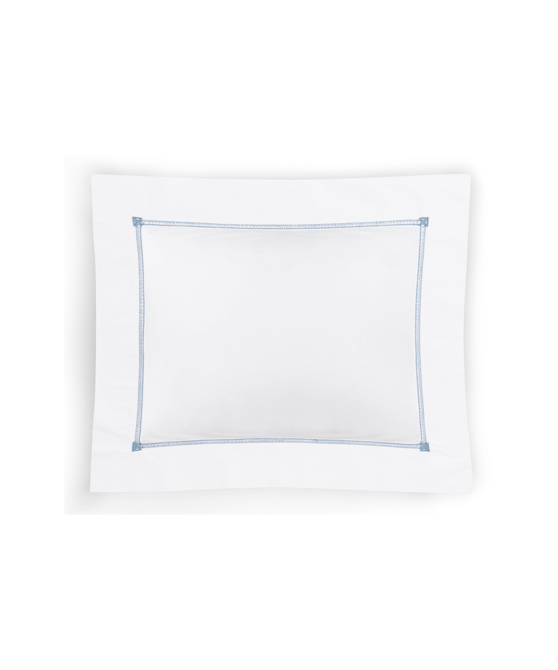 Rebecca Udall Georgiana Ladderstitch Boudoir Pillowcase, Chartreuse, Cut Out