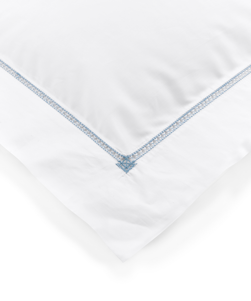 Rebecca Udall Georgiana Ladderstitch Boudoir Pillowcase, Chartreuse, Detail