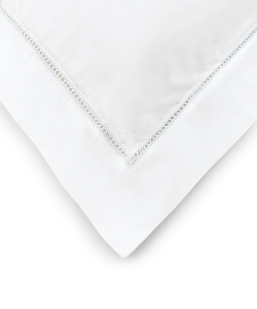 Georgiana Ladderstitch Bed Linen, White