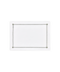 Rebecca Udall Georgiana Ladderstitch Linen Placemat, Fern, Cut Out