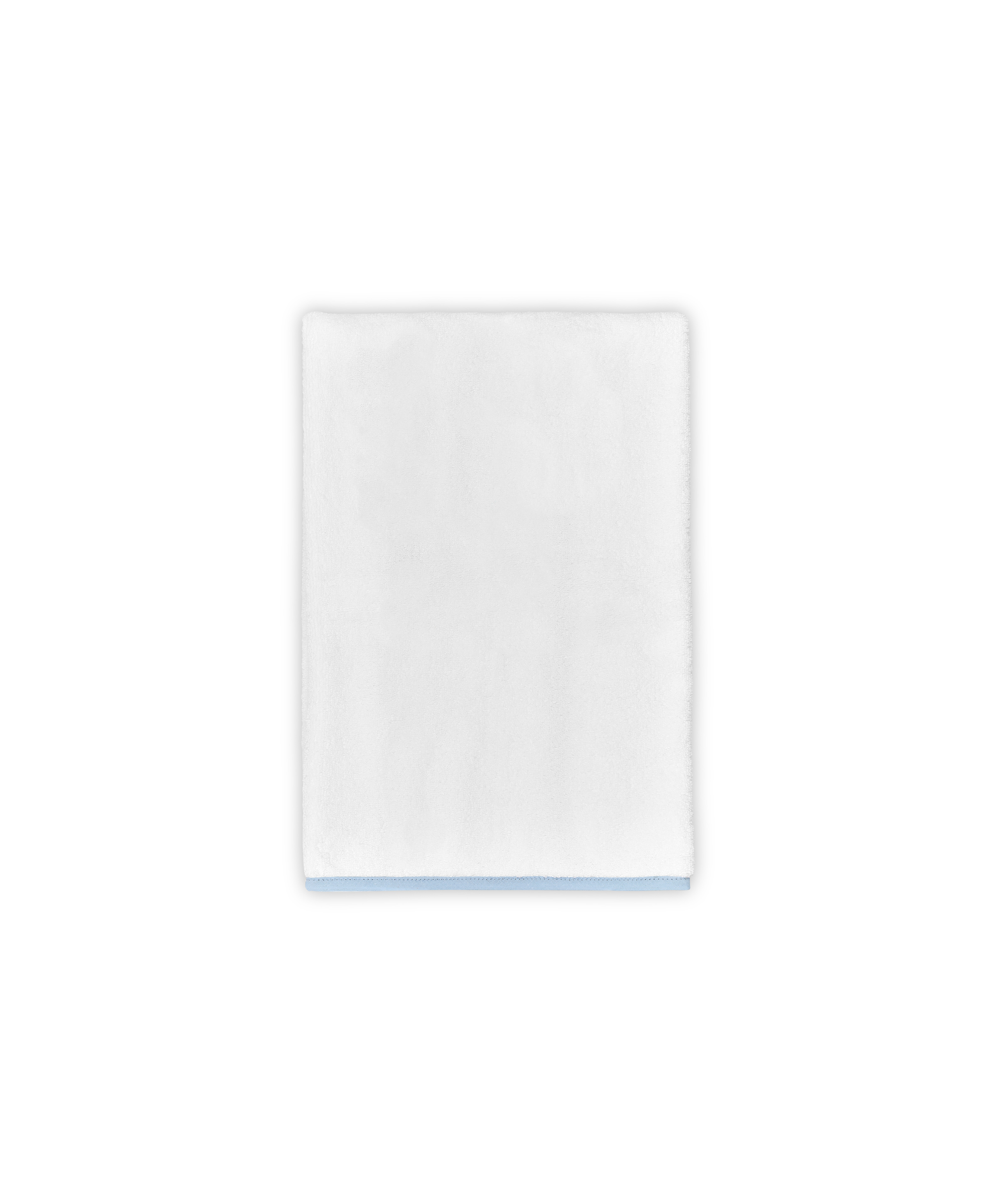 Pair of Georgina Hand Towels, Powder Blue