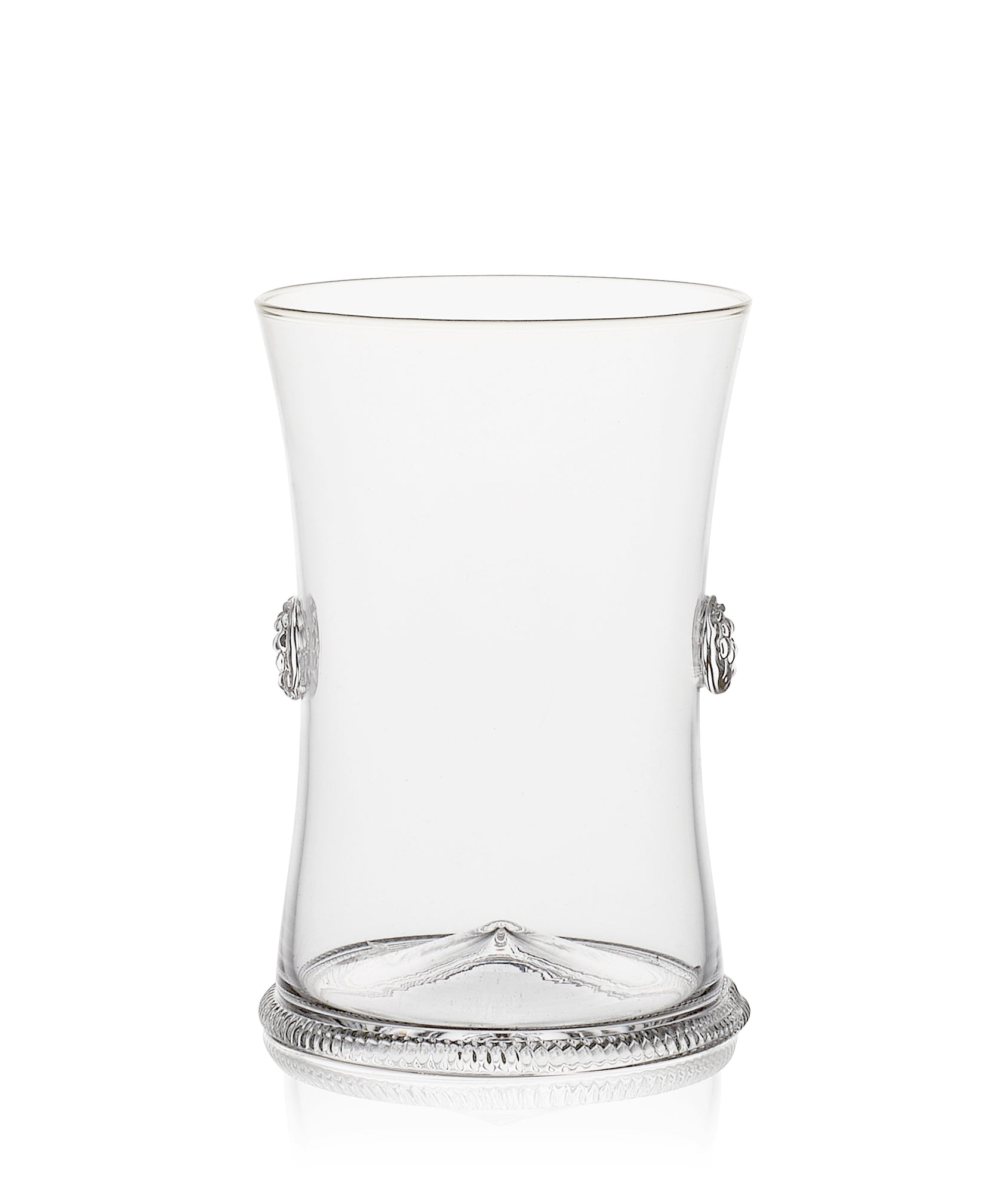 Rebecca Udall Henrietta Handblown Tumbler, Clear 3D Detailing