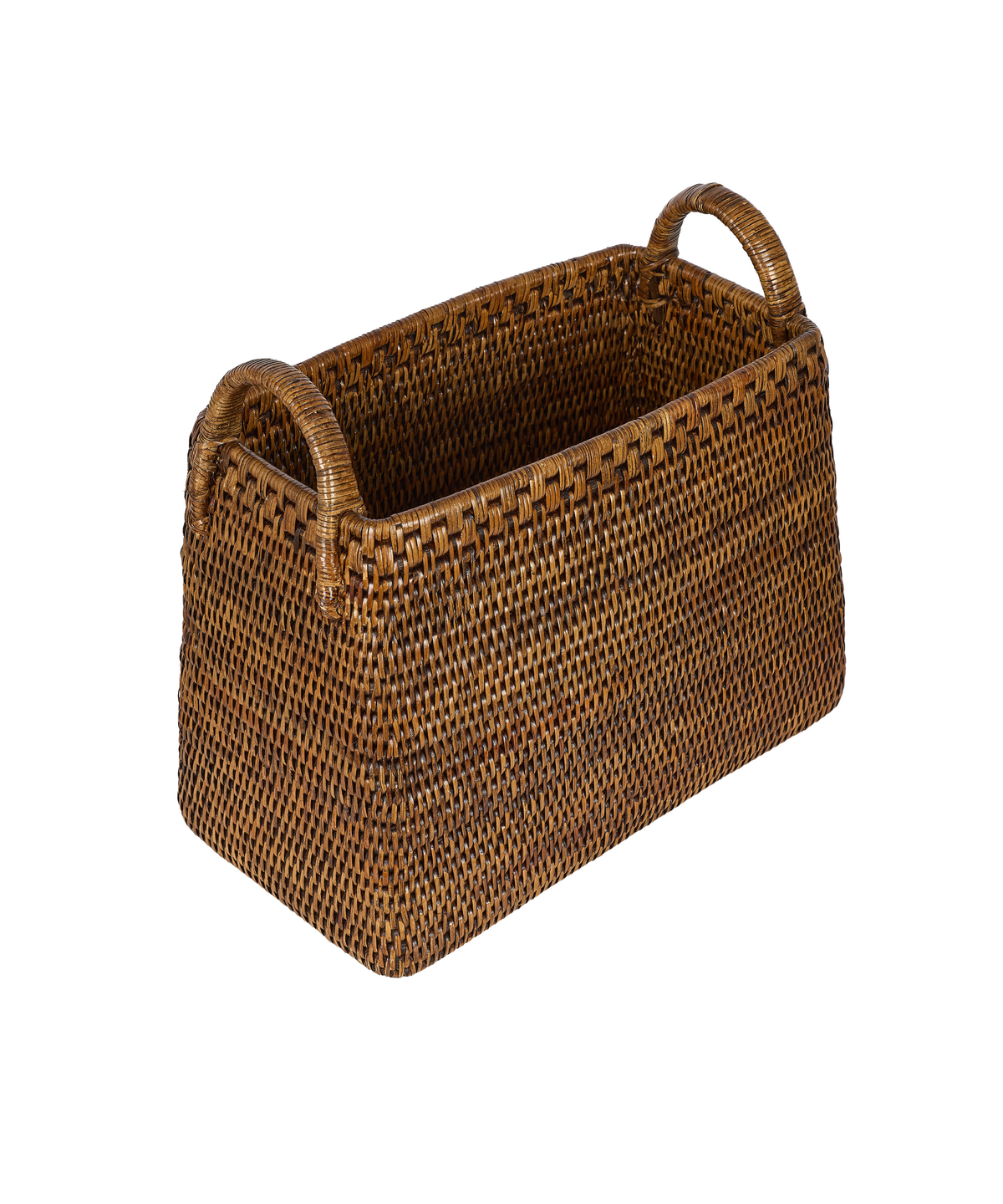 Inaya Rattan Storage Basket, Medium, Cut Out