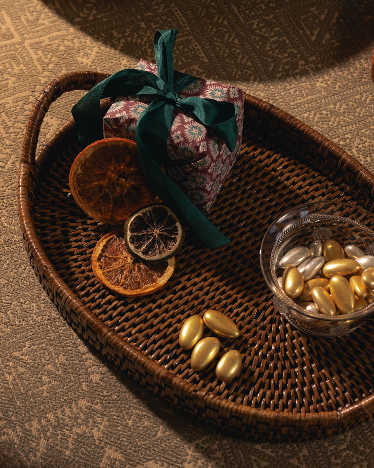 Inaya Rattan Decoration Tray