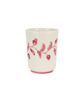 Rebecca Udall Iris Ceramic Cup, Raspberry, White Background