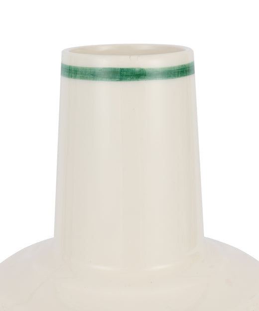 Rebecca Udall Iris Ceramic Carafe, Dark Green, Detail