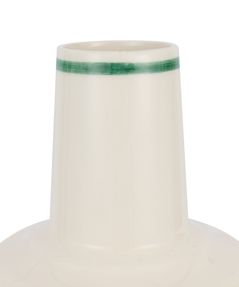 Rebecca Udall Iris Ceramic Carafe, Dark Green, Detail