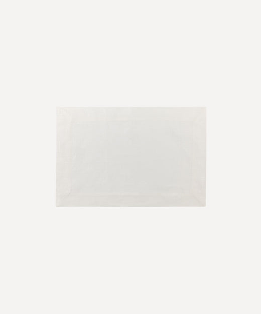 Rebecca Udall Jacquard Linen Placemat, White