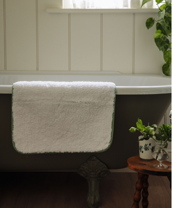 Georgina Bath Mat, Asparagus
