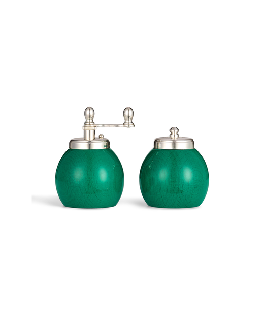 Lucia Salt & Pepper Mill Set, Green