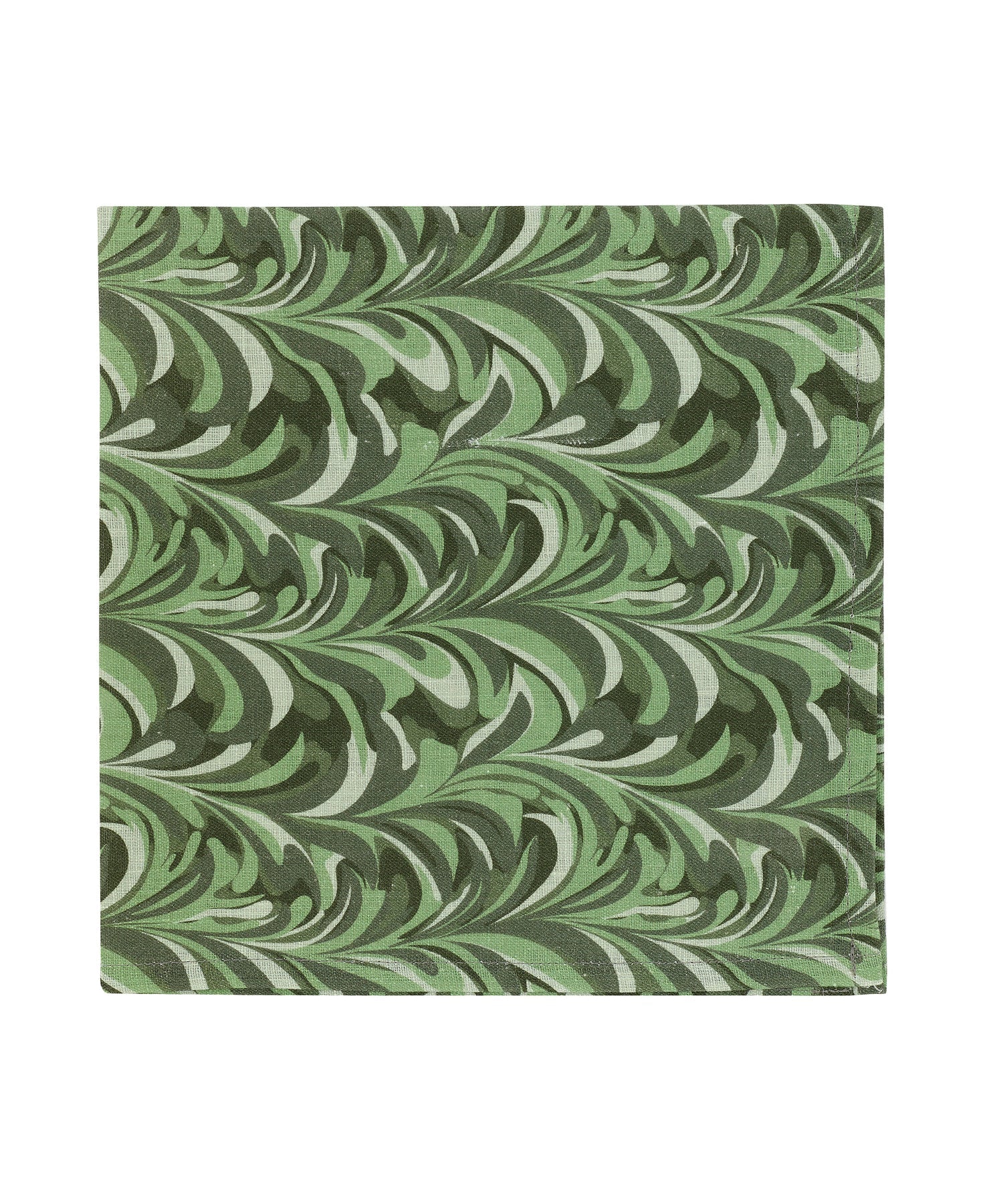 Marble Table Linens, Green