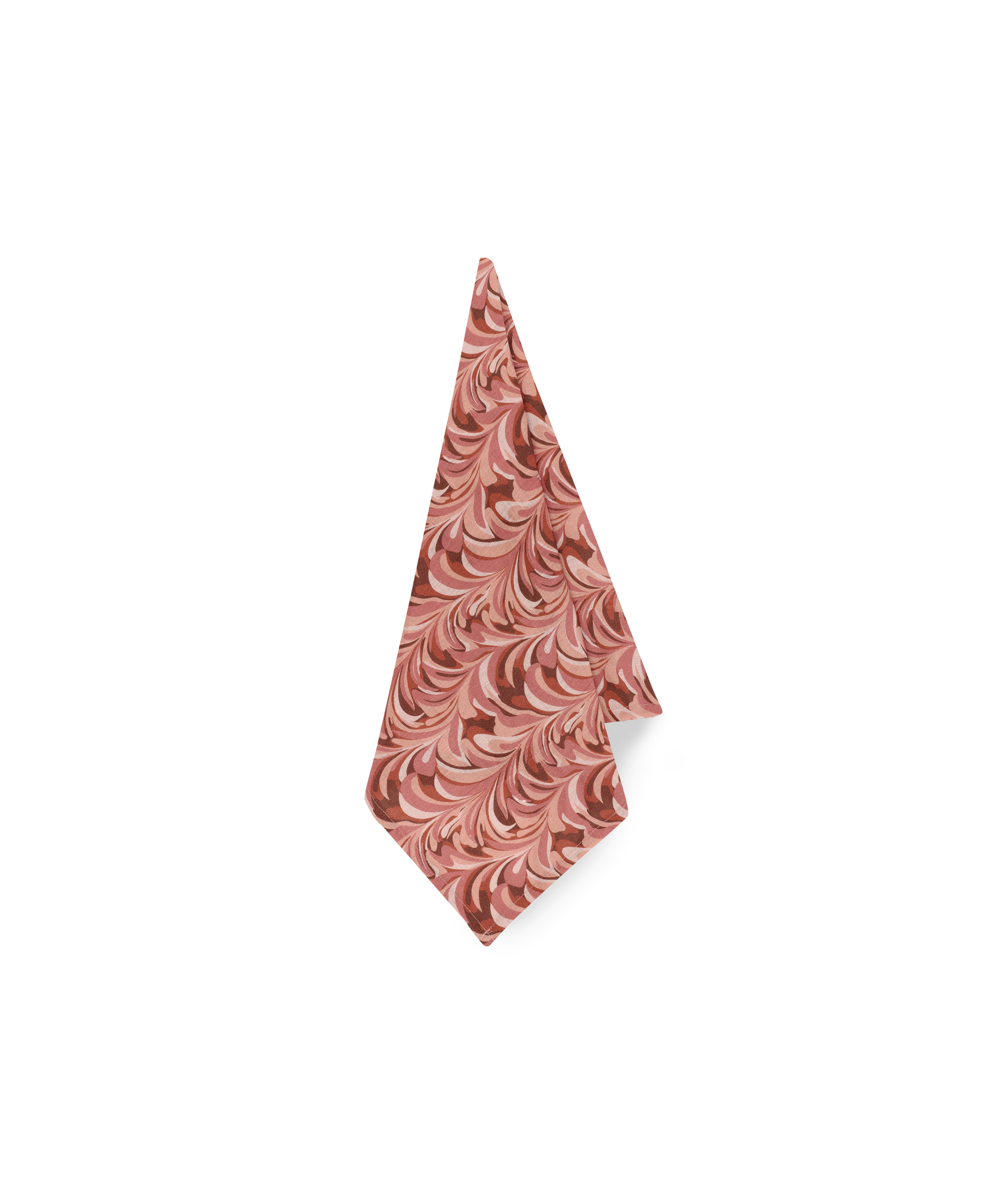 Marble Linen Napkin, Pink