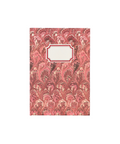 Marbled Notebook, Red/Pink