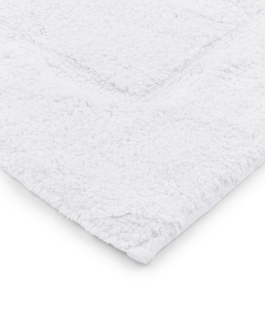 Maria Organic 50x80cm Bath Mat, Natural White, detail