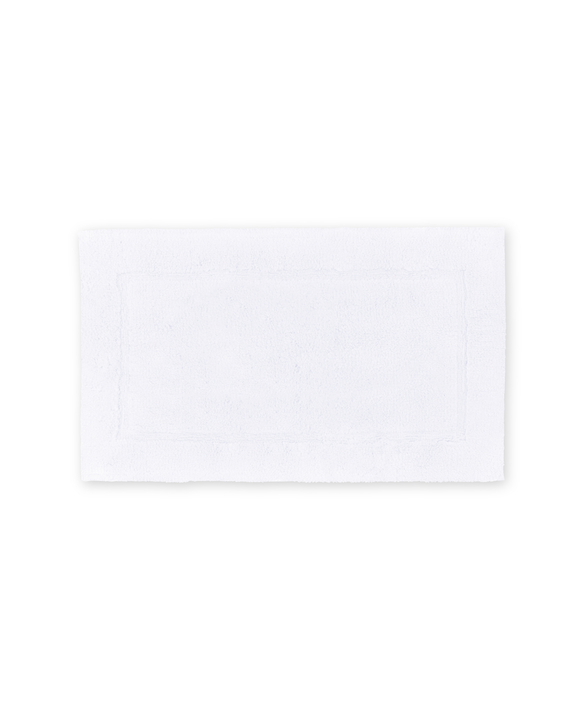 Maria Organic 60x100cm Bath Mat, Crisp White